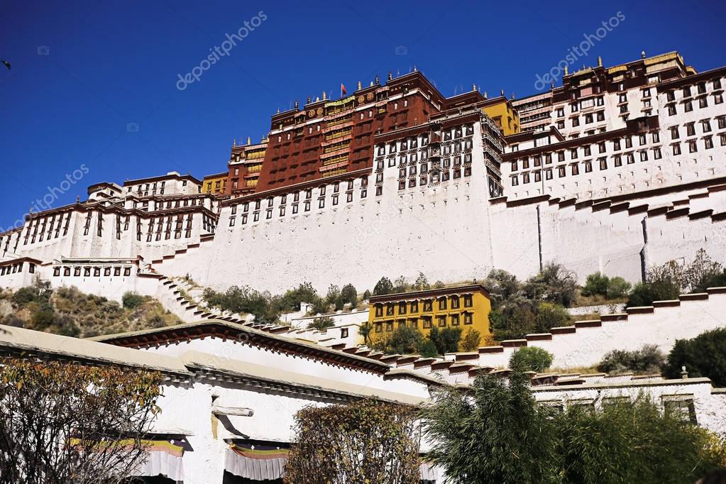 Potala Palace in Lhasa  