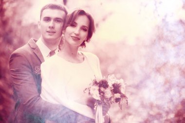 Gelin ve damat yaz Park