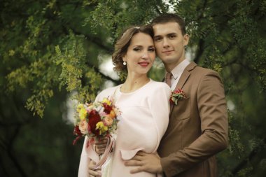 Gelin ve damat yaz Park