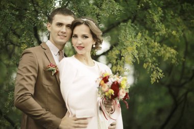 Gelin ve damat yaz Park