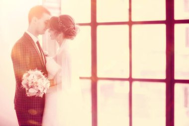 Gelin ve zarif iç groome 