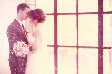 Gelin ve zarif iç groome 