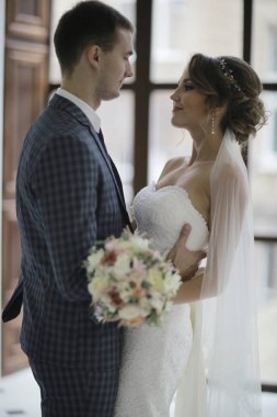 Gelin ve zarif iç groome 