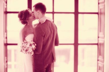 Gelin ve zarif iç groome 