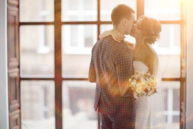 Gelin ve zarif iç groome 