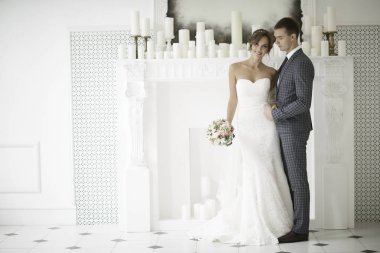 Gelin ve zarif iç groome 