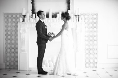 Gelin ve zarif iç groome 