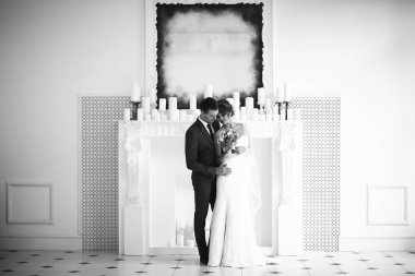 Gelin ve zarif iç groome 