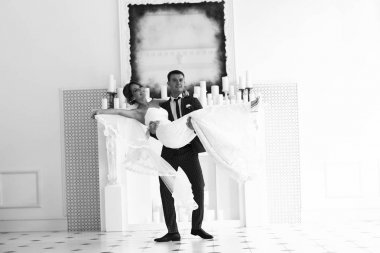 Gelin ve zarif iç groome 