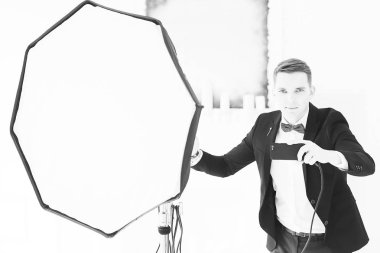 Studio erkek fotoğrafçı 