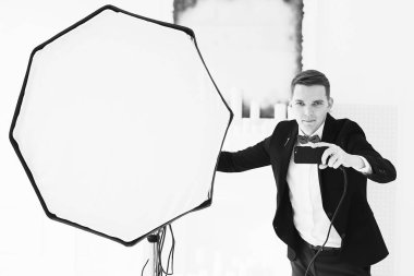 Studio erkek fotoğrafçı 