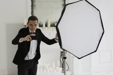 Studio erkek fotoğrafçı 