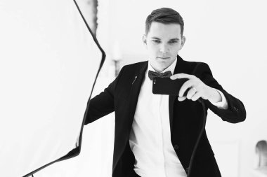 Studio erkek fotoğrafçı 