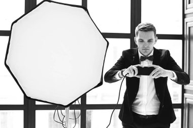 Studio erkek fotoğrafçı 