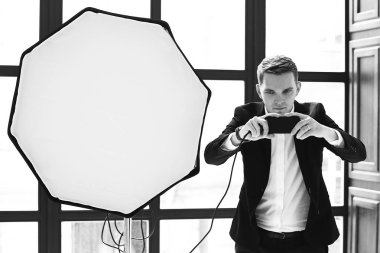 Studio erkek fotoğrafçı 