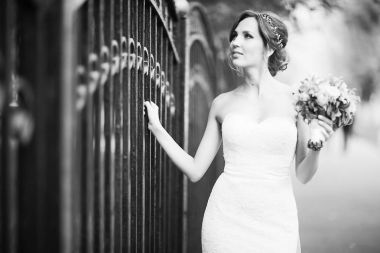 gelin buketi çiçek ile   