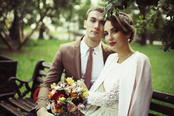 Gelin ve damat yaz Park