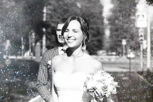 Gelin ve damat yaz Park