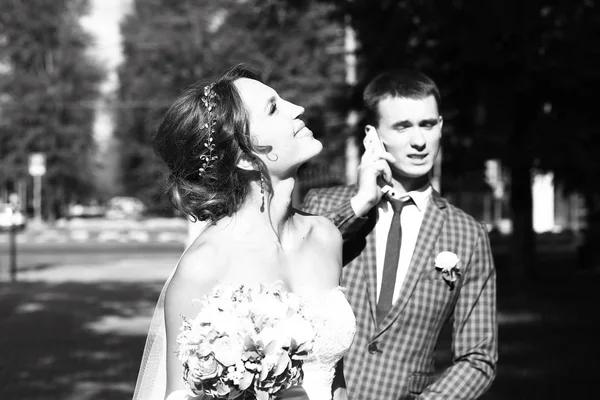 Gelin ve damat yaz Park