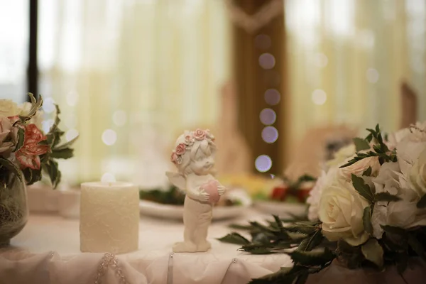 Vacker bröllopsdukning — Stockfoto
