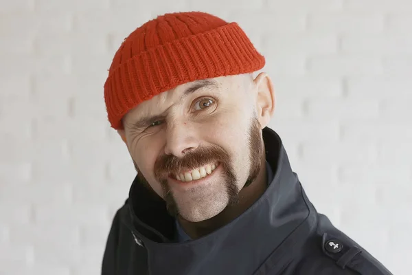 Retrato del hombre con bigote —  Fotos de Stock