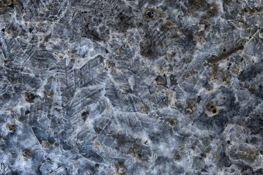 Ezilmiş buz camı arka planda çatlaklar, soyut mevsimsel arka plan, ezilmiş buz parçaları keskin kaplama