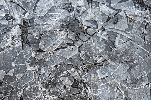 Unusual Abstract Background Ice Metal Texture Cracked Surface Modern Art — Stock Photo, Image