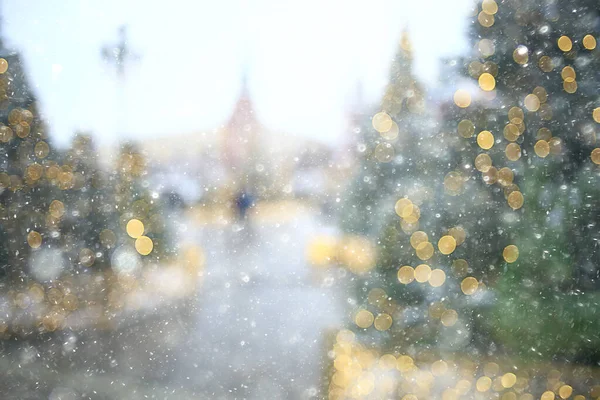 Versierde Kerstboom Prachtige Achtergrond Geschenken Ballen Vakantie — Stockfoto