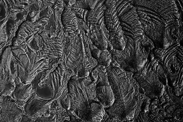 Незвичайний Абстрактний Фон Текстури Крижаного Металу Тріснута Поверхня Сучасний Художній — стокове фото