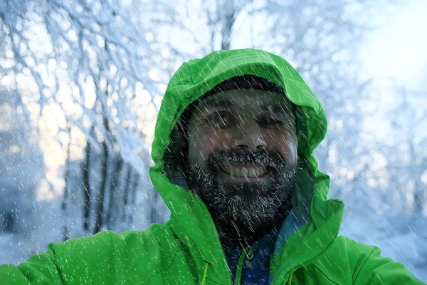 Kış Mevsiminde Skandinavya Mevsimlik Açık Hava Aktiviteleri Norveç Maceraları — Stok fotoğraf