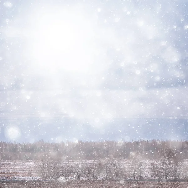 Verschwommener Hintergrund Schneeflocken Textur — Stockfoto