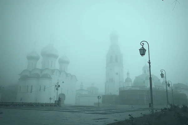 Landskap Ortodoxa Kyrkan Vologda Historiska Centrum För Turism Ryssland Kristna — Stockfoto