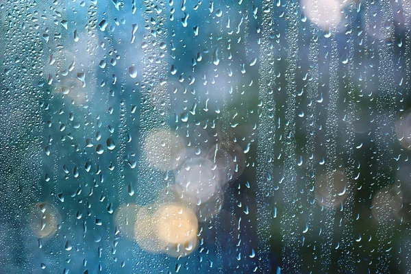 Abstract Spring Rain Drops Background Blurred — Stock Photo, Image