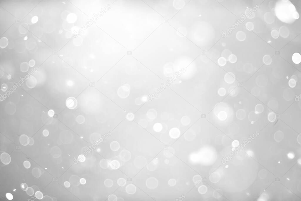 snow black background abstract texture, snowflakes falling in the sky overlay