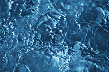 mavi arkaplan dokusu su yüzeyi akışı, soyut su yüzeyi