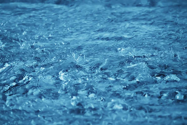 Μπλε Υφή Φόντου Ροή Επιφάνειας Νερού Αφηρημένη Επιφάνεια Νερού — Φωτογραφία Αρχείου