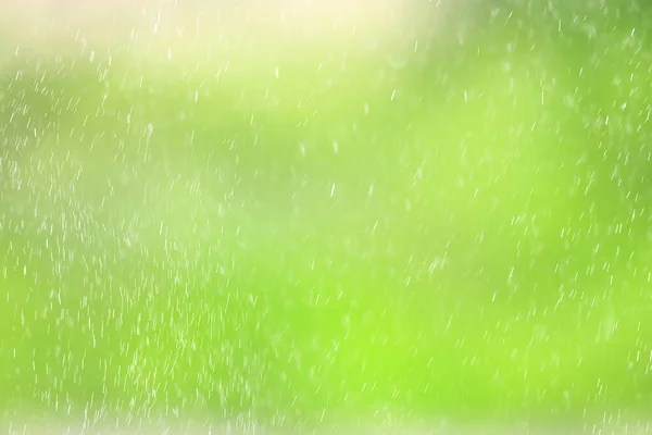 Abstract Spring Rain Drops Background Blurred — Stock Photo, Image