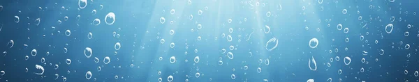 Kék Háttér Textúra Víz Felületi Áramlás Elvont Vízfelület — Stock Fotó