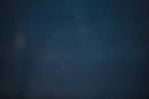 Blauer Schneefall Bokeh Hintergrund Abstrakte Schneeflocke Hintergrund Auf Verschwommenem Abstrakten — Stockfoto