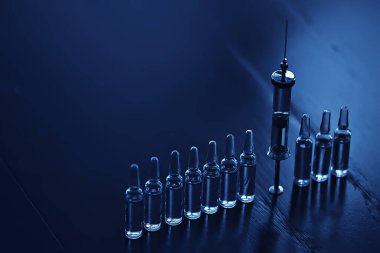 ilaç aşısı konsepti, soyut geçmiş, aşı virüsü koruması