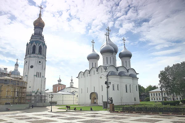 Russia Church Landscape Nature Landscape Russia Religion — Stock Photo, Image