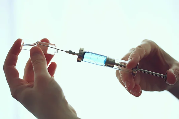 vintage syringe medicine, concept vaccine, injection, drug