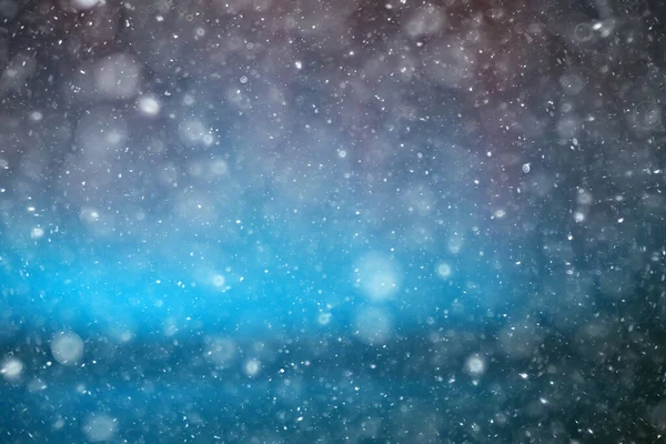 抽象的な背景雪が海に落ち北の冷たい海気候の冬の景色 — ストック写真