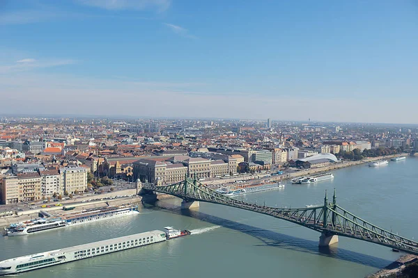 View Budapest Turista Tájépítészet Magyar Történelem Európa — Stock Fotó