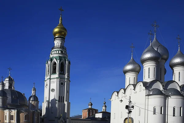 Iglesia Vologda Iglesia Ortodoxa Cristiana Monasterio Vologda Norte Rusia Peregrinos —  Fotos de Stock