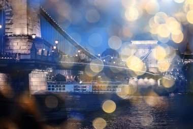 gece manzaralı Budapeşte hungary turist gece hayatı Avrupa manzarası