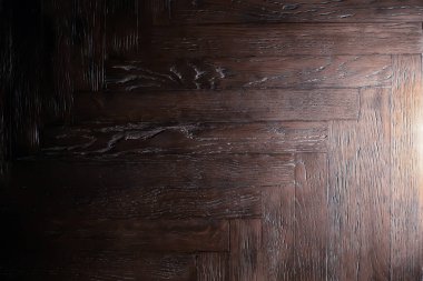 Ahşap desenli eski tezgah parke, eski çatı katı, soyut arka plan