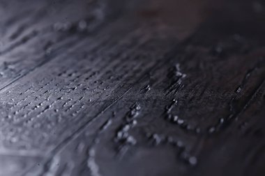 Ahşap desenli eski tezgah parke, eski çatı katı, soyut arka plan