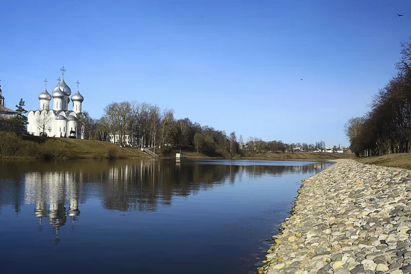 Vologda Kilisesi Ortodoks Hıristiyan Kilisesi Vologda Manastırı Rus Kuzeyi Hacılar — Stok fotoğraf