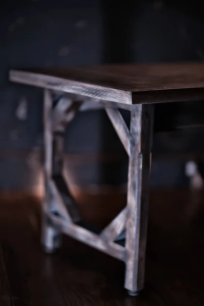 Meubles Table Basse Loft Vintage Intérieur Intérieur Maison — Photo